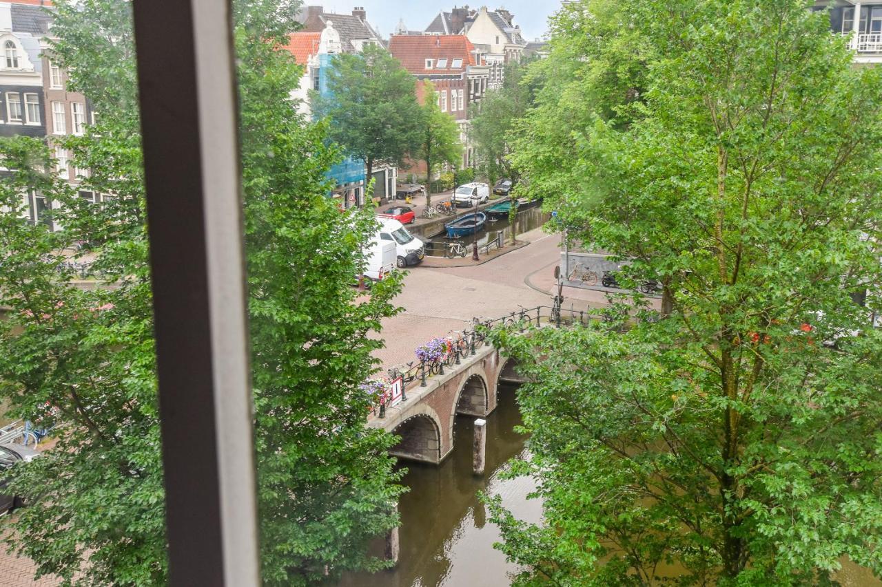 אמסטרדם Herengracht Private Room With Canal View מראה חיצוני תמונה