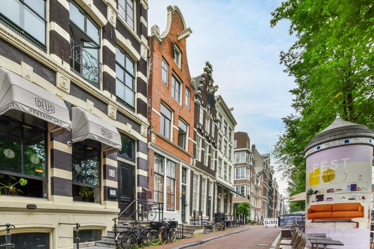 אמסטרדם Herengracht Private Room With Canal View מראה חיצוני תמונה